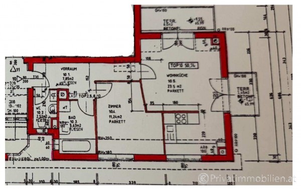 Mietwohnung - 1120 Wien, 12. Bezirk, Meidling - 254435